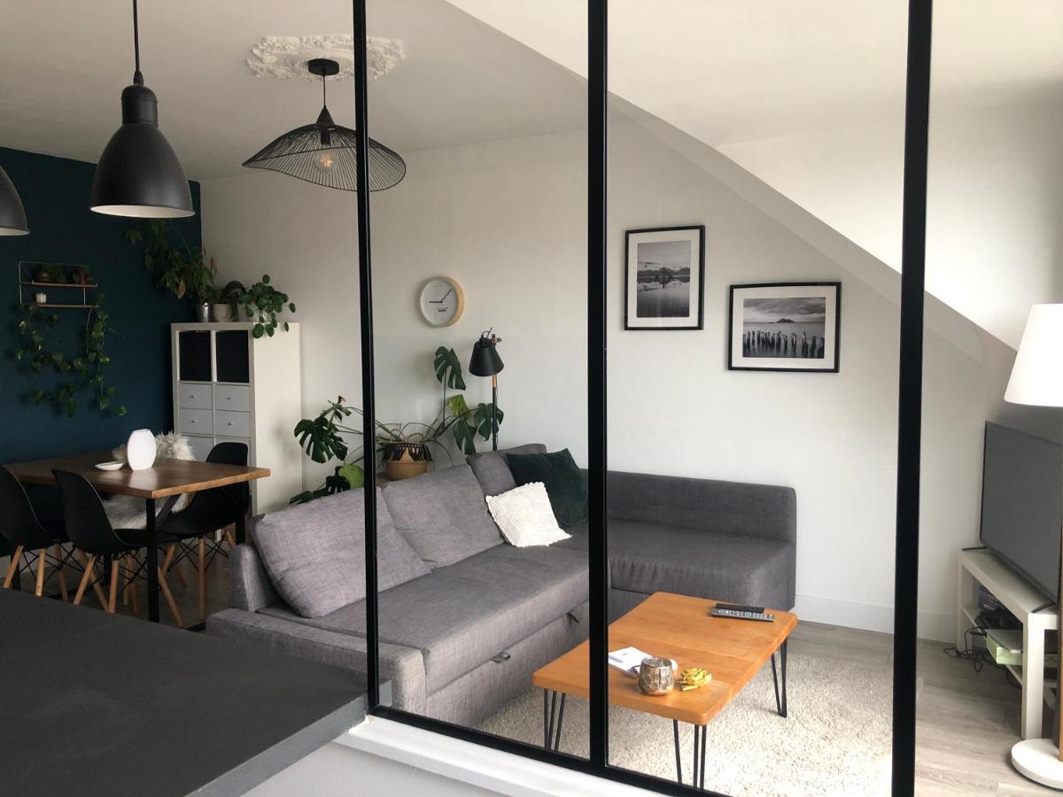 Joli T2 Avec Balcon, Calme & Vue Sur Intra Muros Saint-Malo Bagian luar foto
